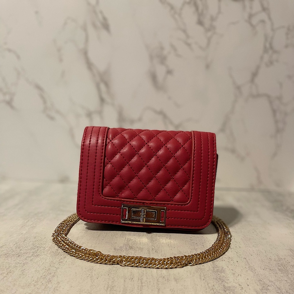 Small Red Shoulder Bag